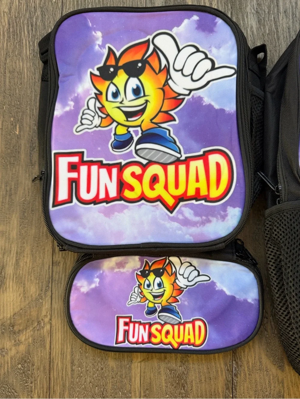 Fun Squad 3pc Backpack set